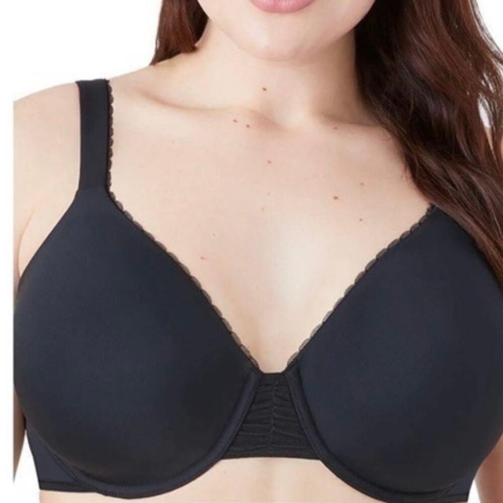 Wacoal 853382 Black Instant Polish Contour T-shirt Bra 38D